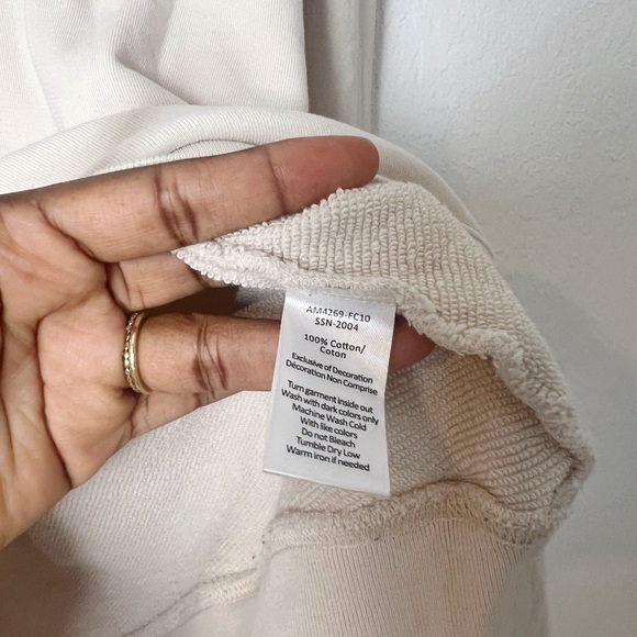 ATM Anthony Thomas Melillo Dip Dye Crewneck Sweater - Picture 9 of 9